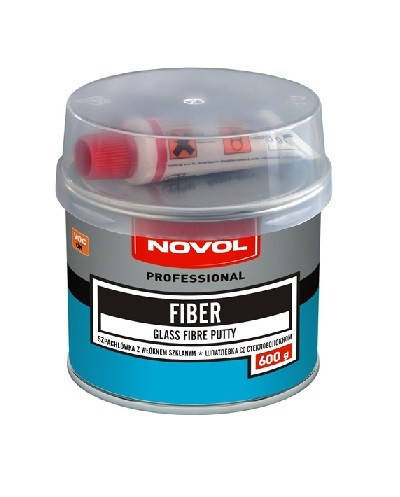 

Шпатлевка автомобильная со стекловолокном NOVOL Fiber 600 г
