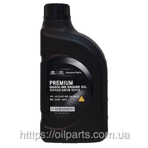 

Масло Mobis Hyundai/KIA Premium Extra 5W-20, 1L 05100-00121