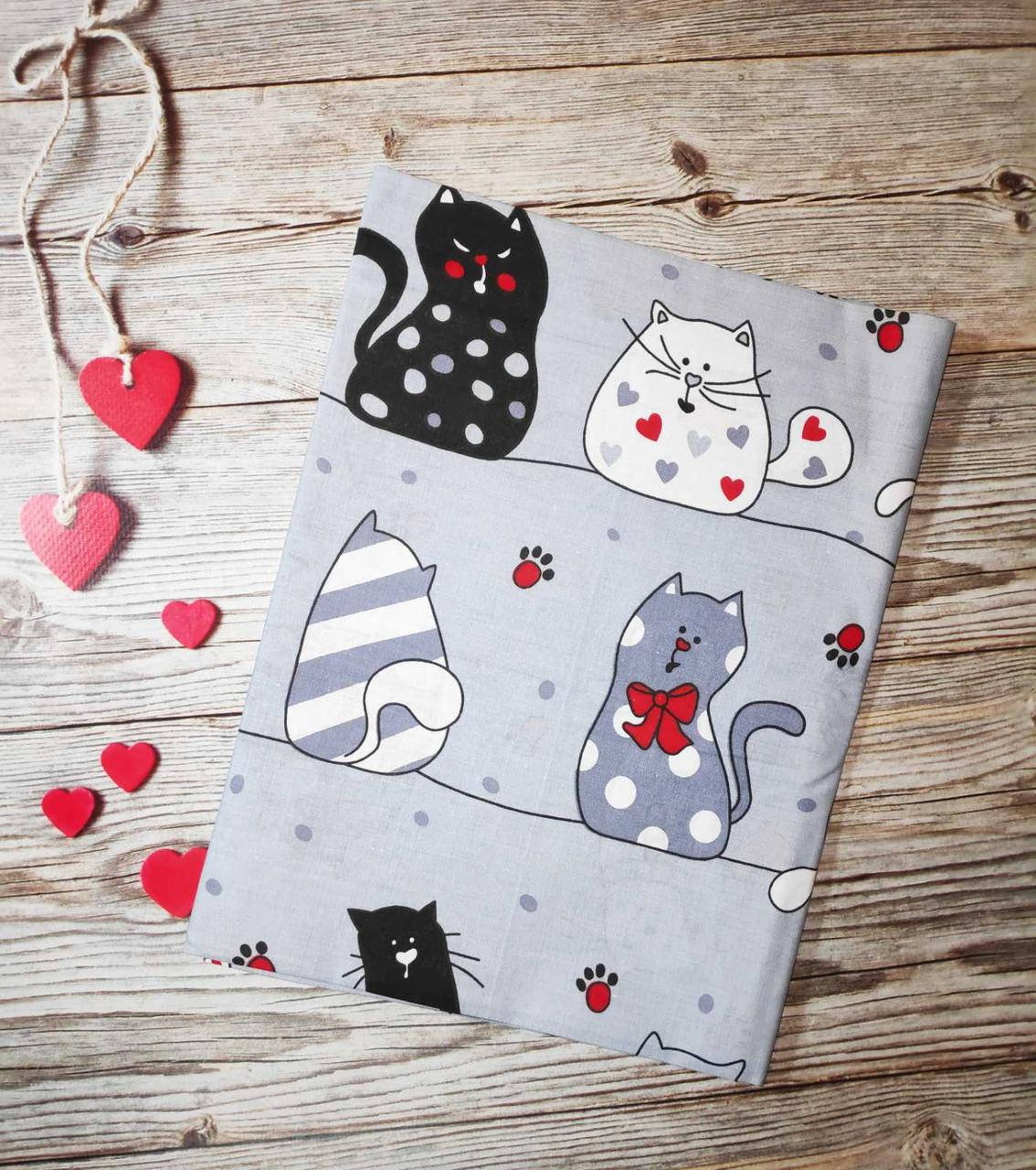 

Большие пеленки ситец Польша Коты 110*90