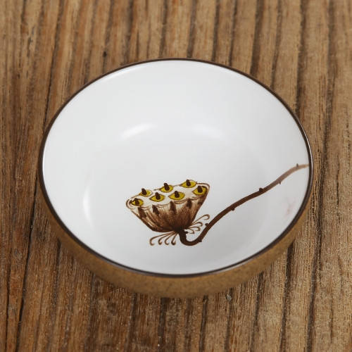 

Пиала широкая для чая керамическая "Лотос", 50 мл