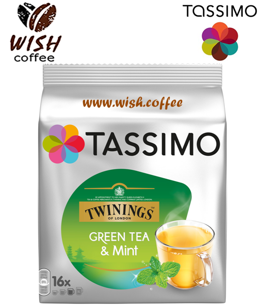 

ЧАЙ в капсулах Тассимо - Tassimo Twinings Green Tea And Mint (16 порций)