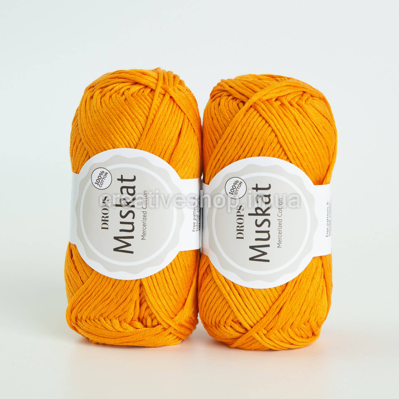 

Пряжа DROPS Muskat (цвет 51 light orange), Оранжевый