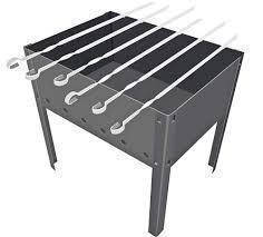 

Мангал Пикник 1 300/240/300 на 6 шампуров