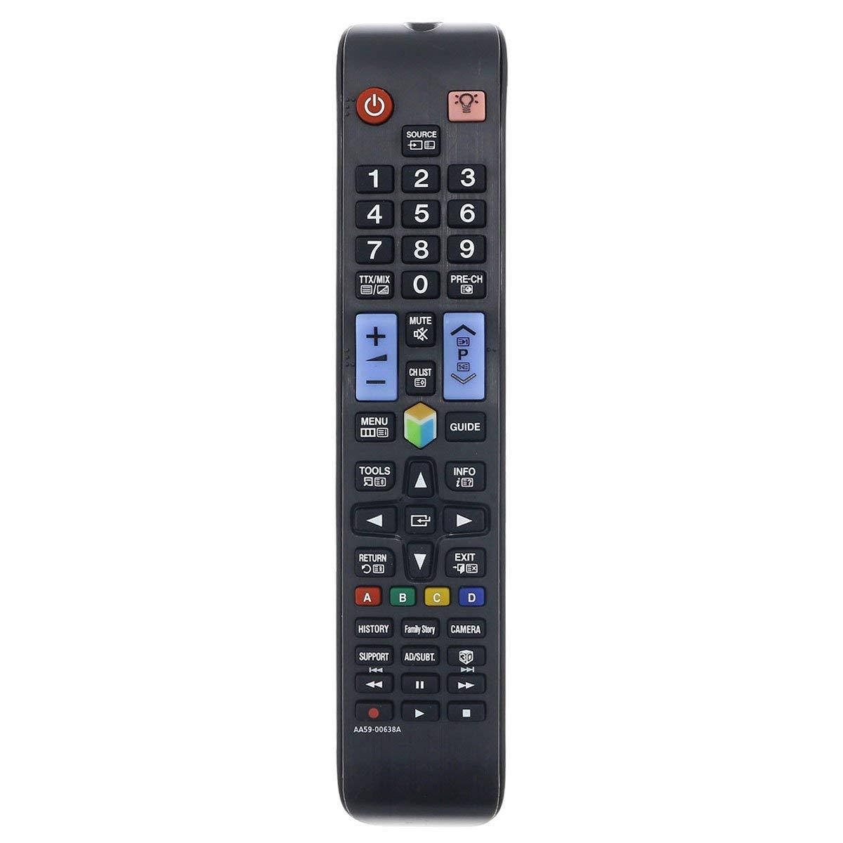 

Пульт Samsung Smart 3D LCD LED TV AA59-00638A с подсветкой, Черный