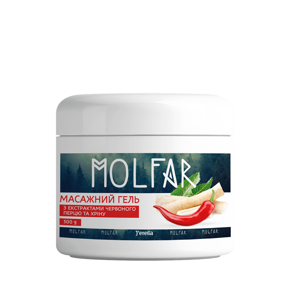 

Массажный гель с экстрактом красного перца и хрена "Double effect"
