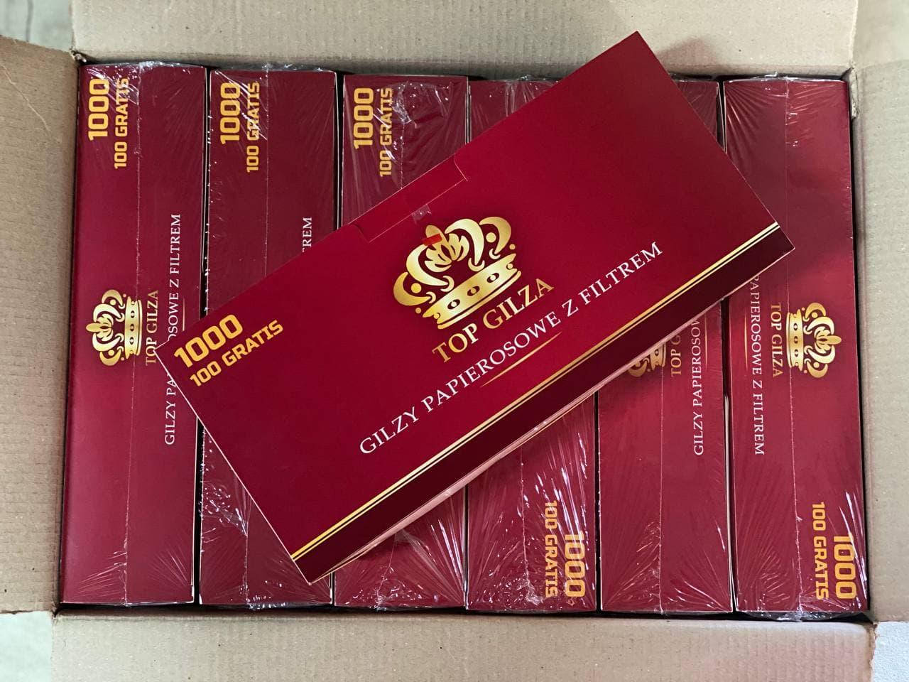 

Сигаретные гильзы с фильтром для набивки табаком Gama Top Gilza 10000 шт