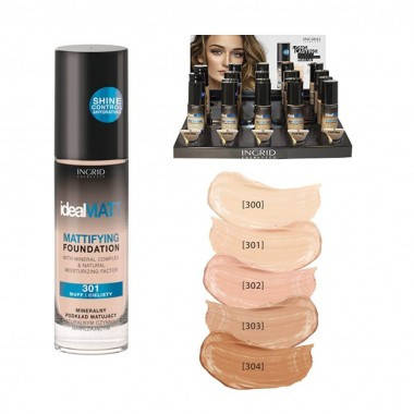 

Минеральная крем-пудра Ideal Matt INGRID