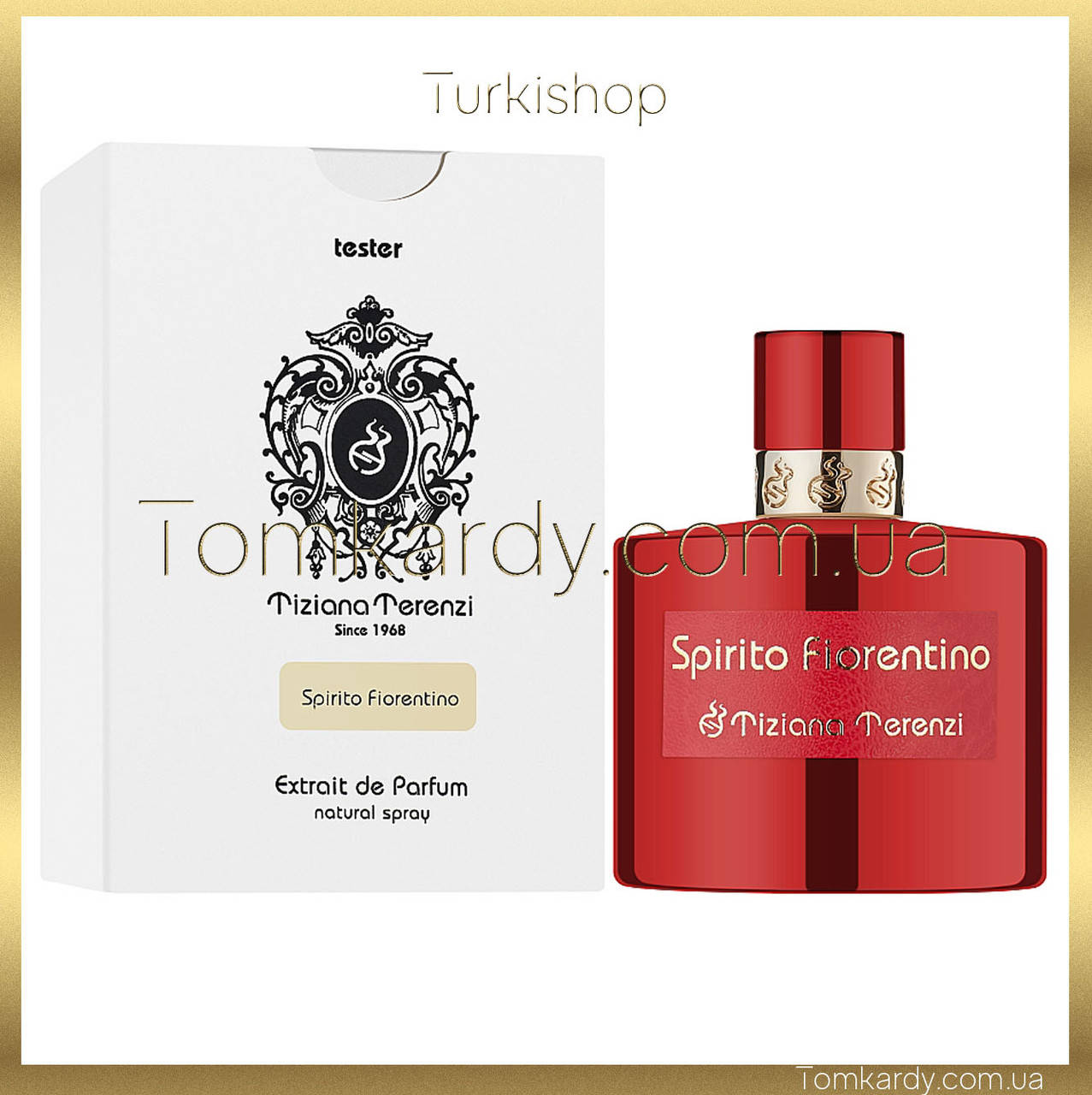 

Духи унисекс Tiziana Terenzi Spirito Fiorentino [Tester] 100 ml. Тизиана Терензи Спирито Фиорентино (Тестер)