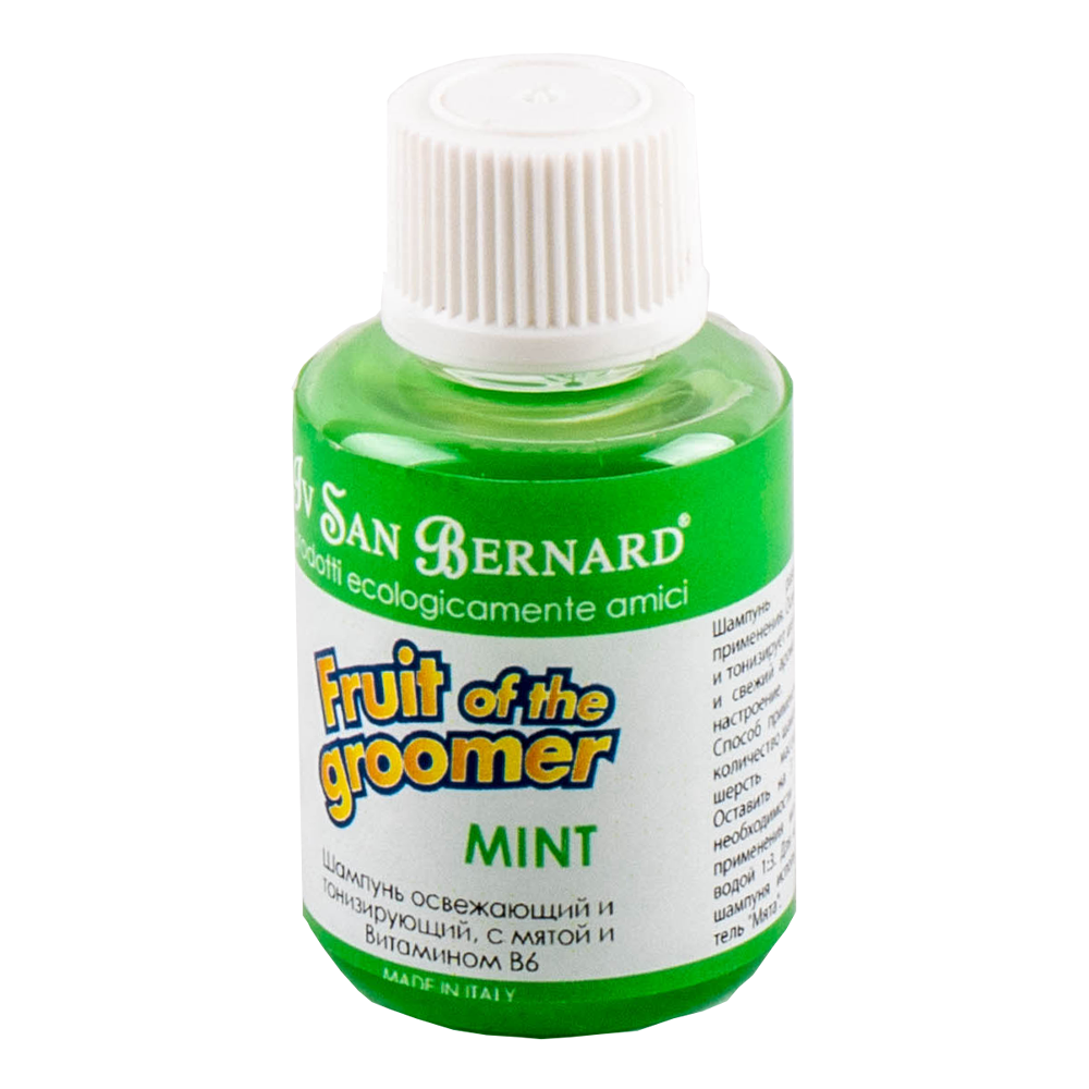 

Шампунь для любого типа шерсти с витамином В6 Мята Iv San Bernard Mint 30 мл