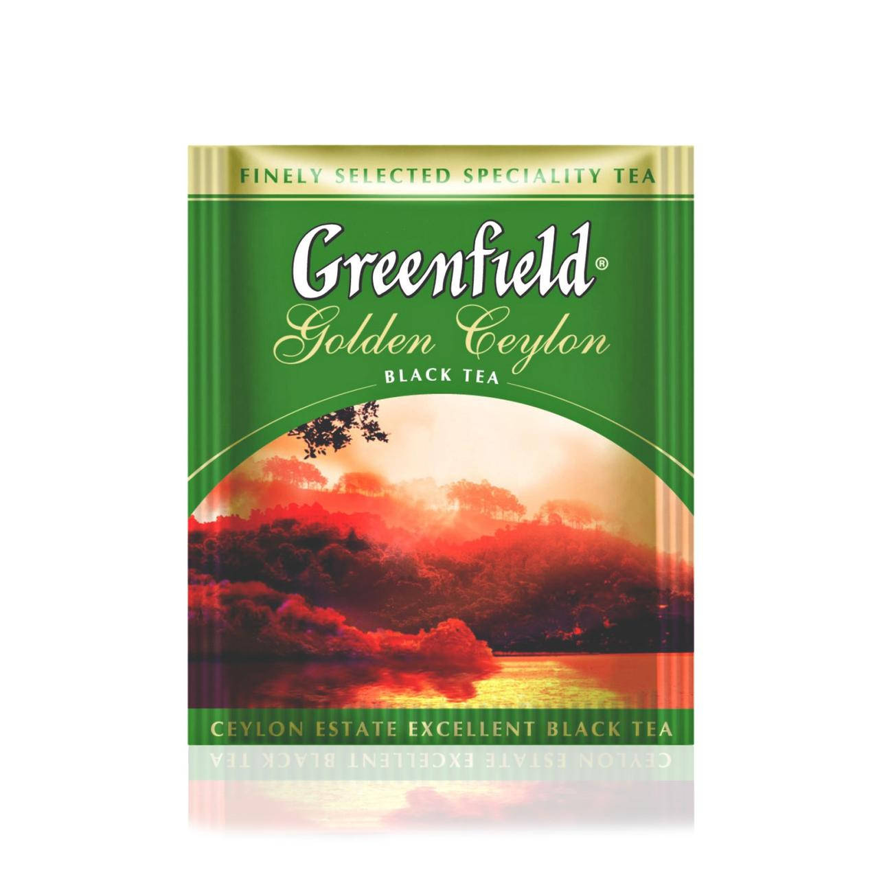 

Черный чай GREENFIELD Golden Ceylon - 25 пак/уп