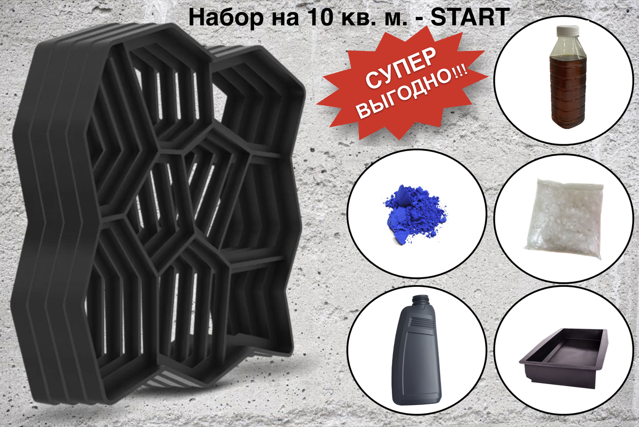 

Матрица для бетонных дорожек