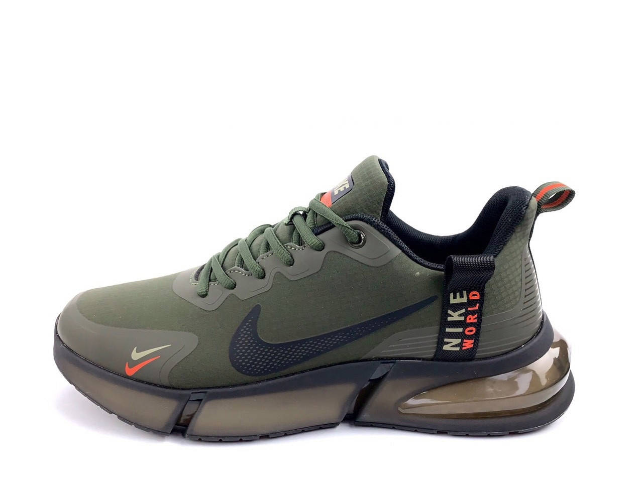 

Кроссовки мужские Nike Lunar Apparent Running темно зеленые 45, Зелёный