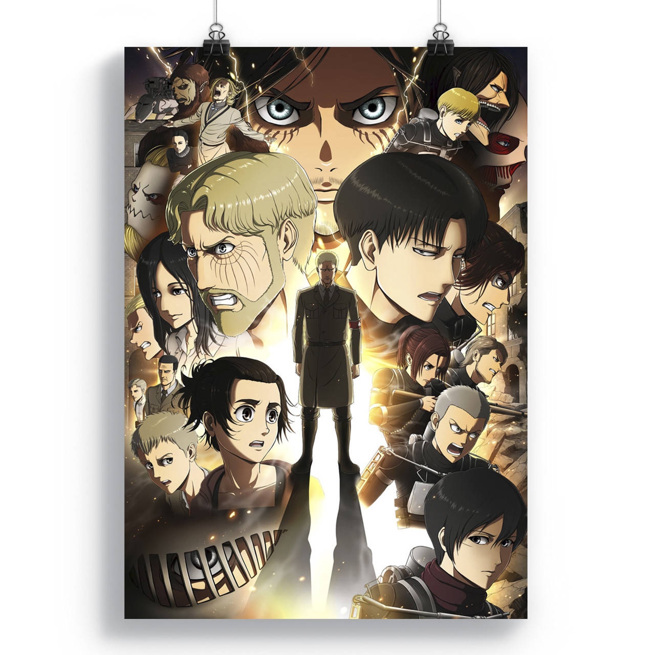 

Плакат Атака титанов | Shingeki no Kyojin 114
