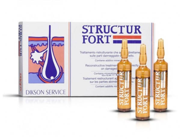 

Dikson Structur Fort Ампулы для восстановления волос, 10*12 мл