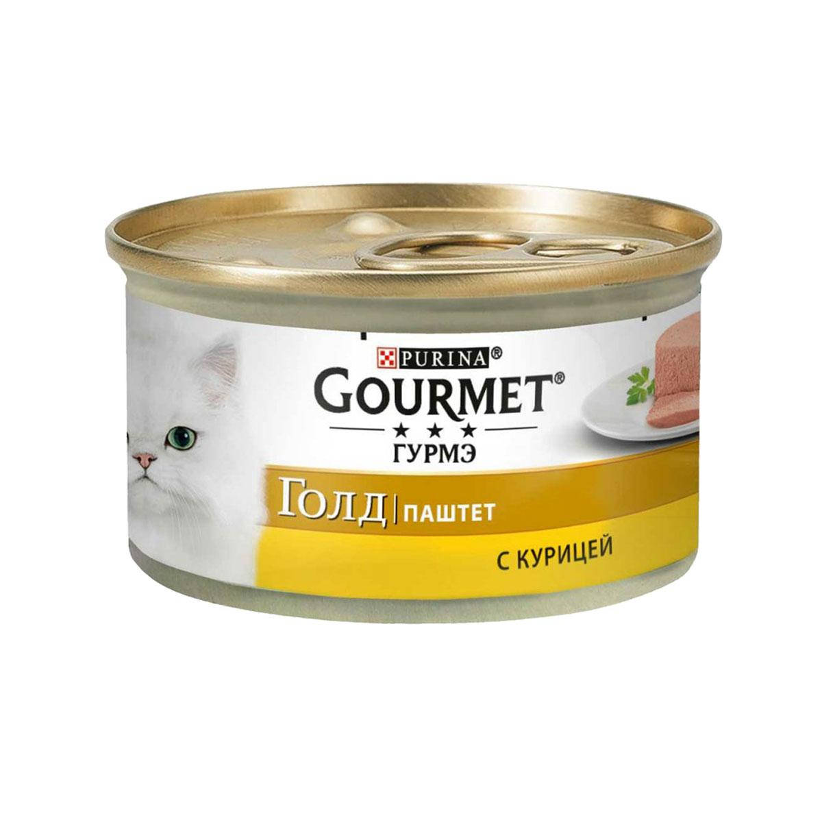 

Gourmet Gold (Гурме Голд) паштет с курицей 85г