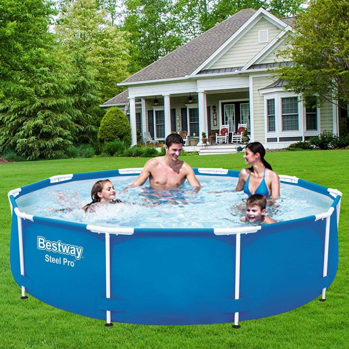 

Бассейн каркасный круглый з фильтром 305×76 см BestWay 56679