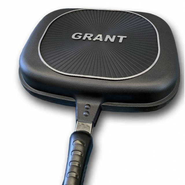 

Сковородка для гриля двойная 32 см с ребристым дном GRANT