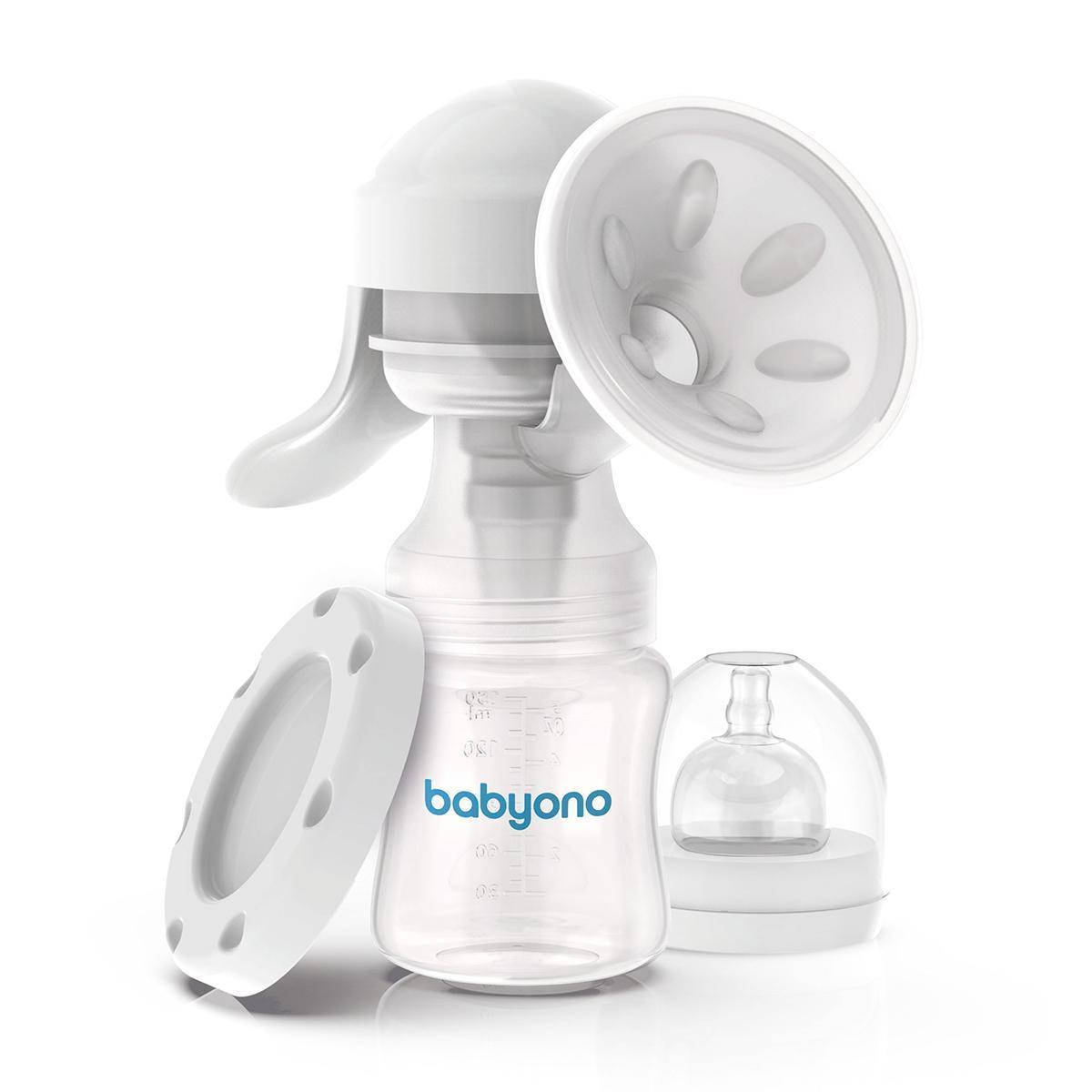 

Ручной молокоотсос ANATOMY "BabyOno" 301, Белый