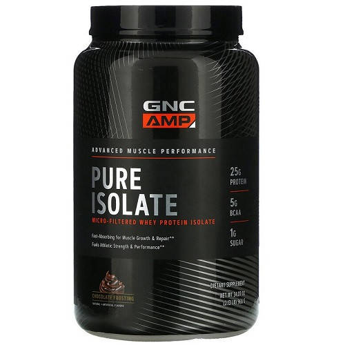 

Протеин GNC AMP Pure Isolate Micro-Filtered Whey Protein Isolate (966 грамм.)