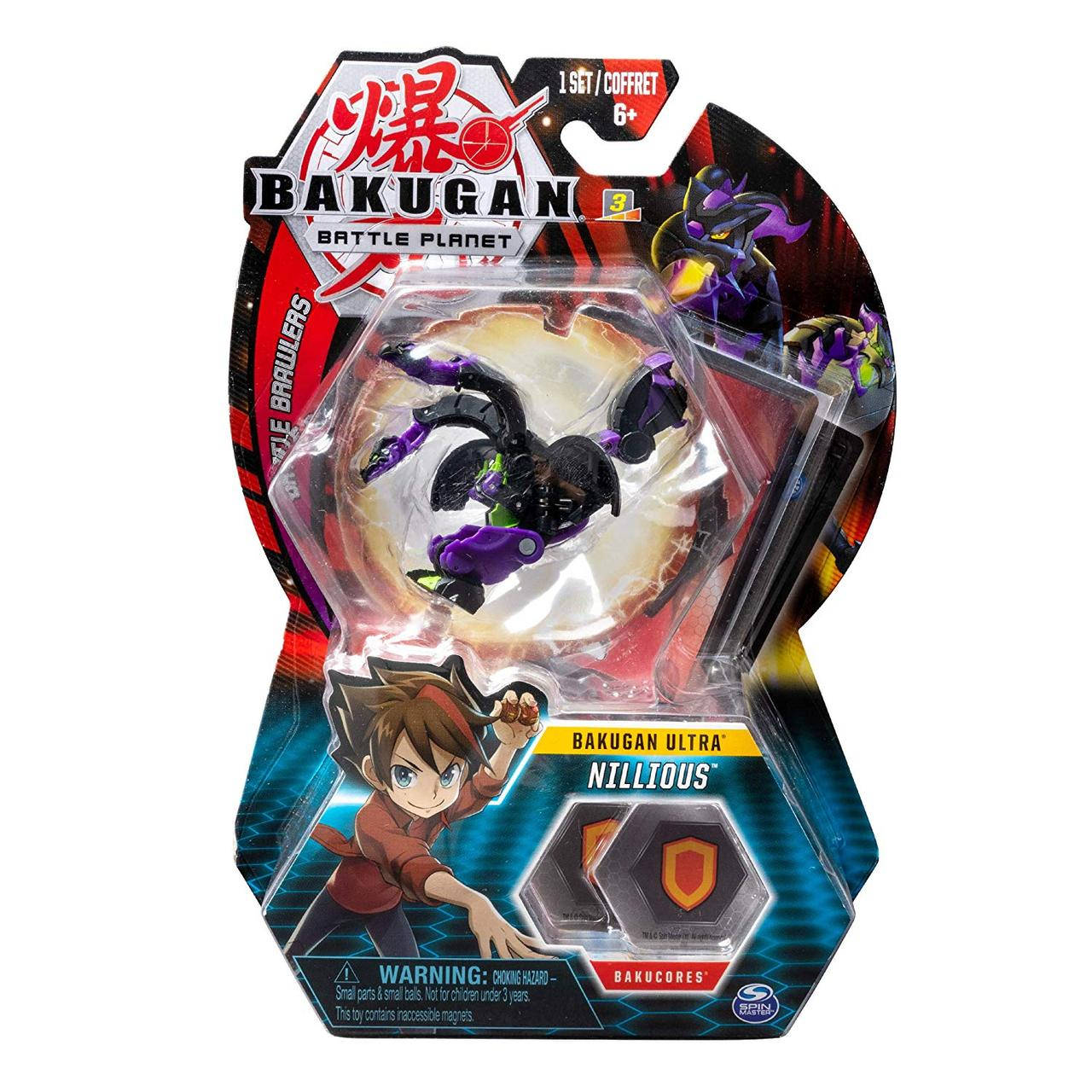 

Бакуган Ультра Ниллиус Bakugan Battle Planet Ultra Nillious Spin Master. Оригинал