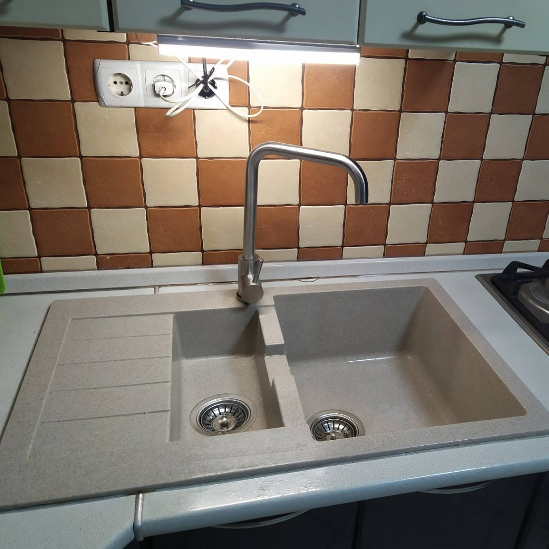 

Гранитная мойка Valetti EcoLine модель №29 бежевая 7850, Бежевый