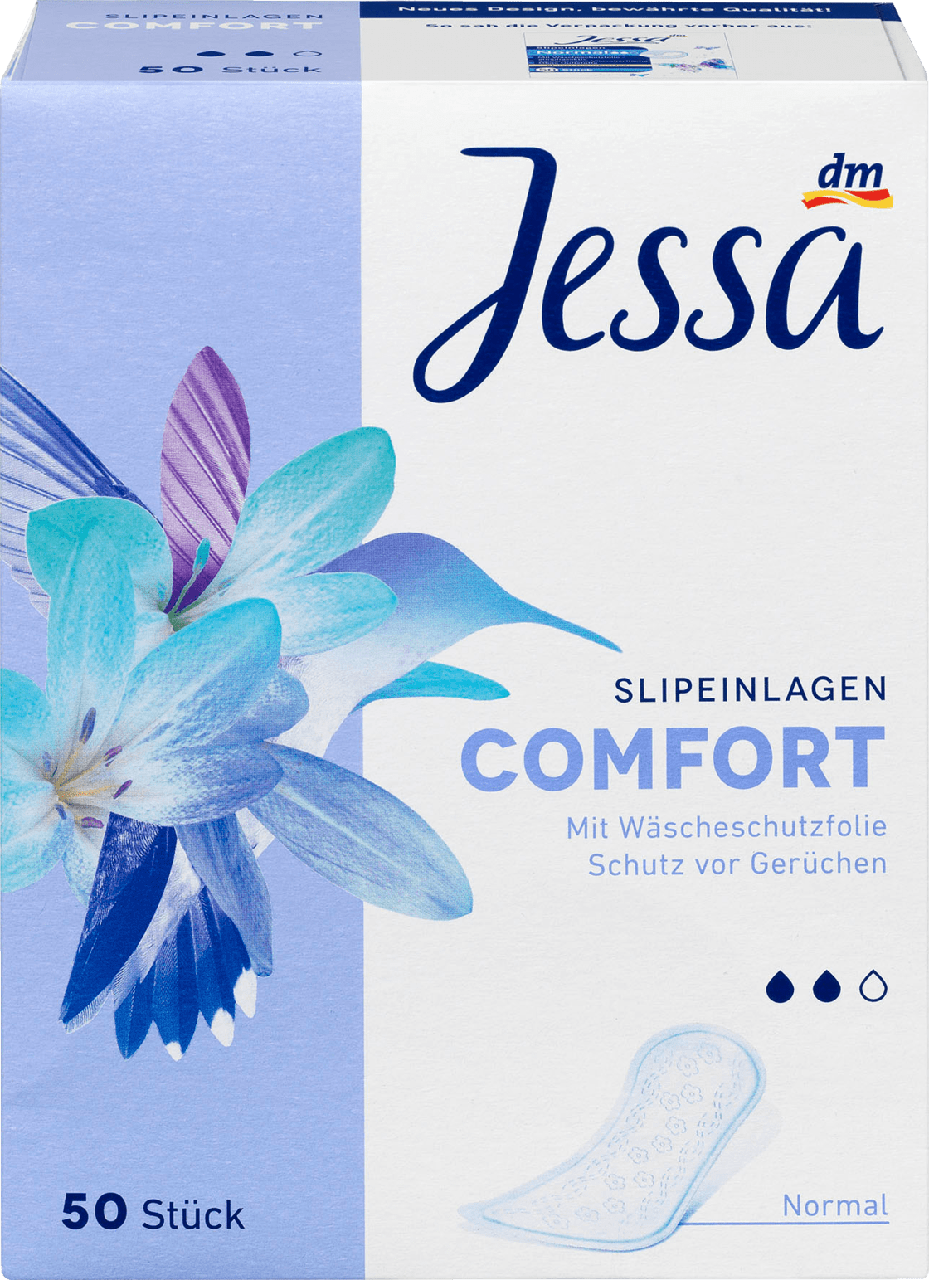 

Ежедневные гигиенические прокладки Jessa Slipeinlagen Comfort, 50 шт.