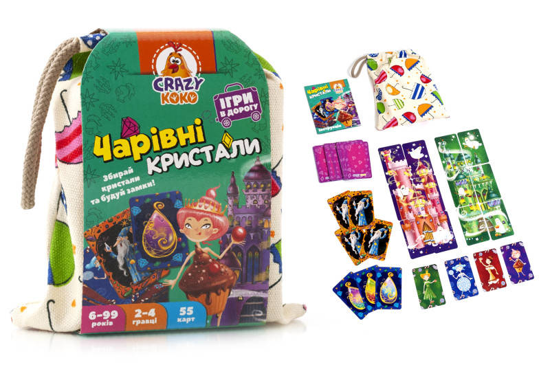 

Гра в мішечку "Чарівні кристали" (укр) VT8077-12 Vladi Toys