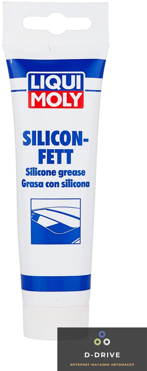 

Liqui Moly Силиконовая смазка - Silicon-Fett 0.1л. (3312)