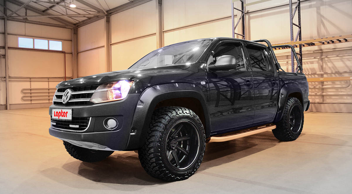 

Расширители колесных арок Volkswagen Amarok 2010-2016 г.в., Черный