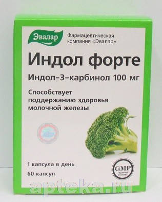 

ЭВАЛАР Индол форте ⭐ n60 капс Индол форте n60 капс