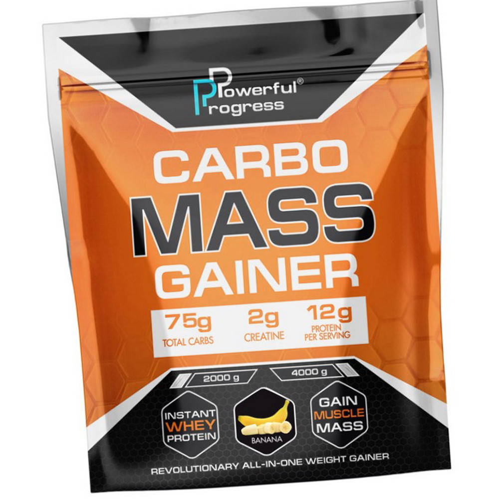 

Высокоуглеводный гейнер для набора веса Powerful Progress Carbo Mass Gainer 2000 г