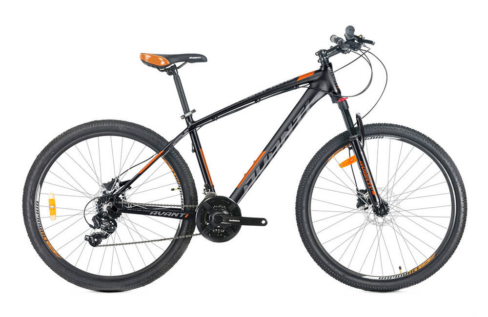 

Велосипед горный 29 Avanti Skyline PRO гидравл., 21" черно-оранжевый