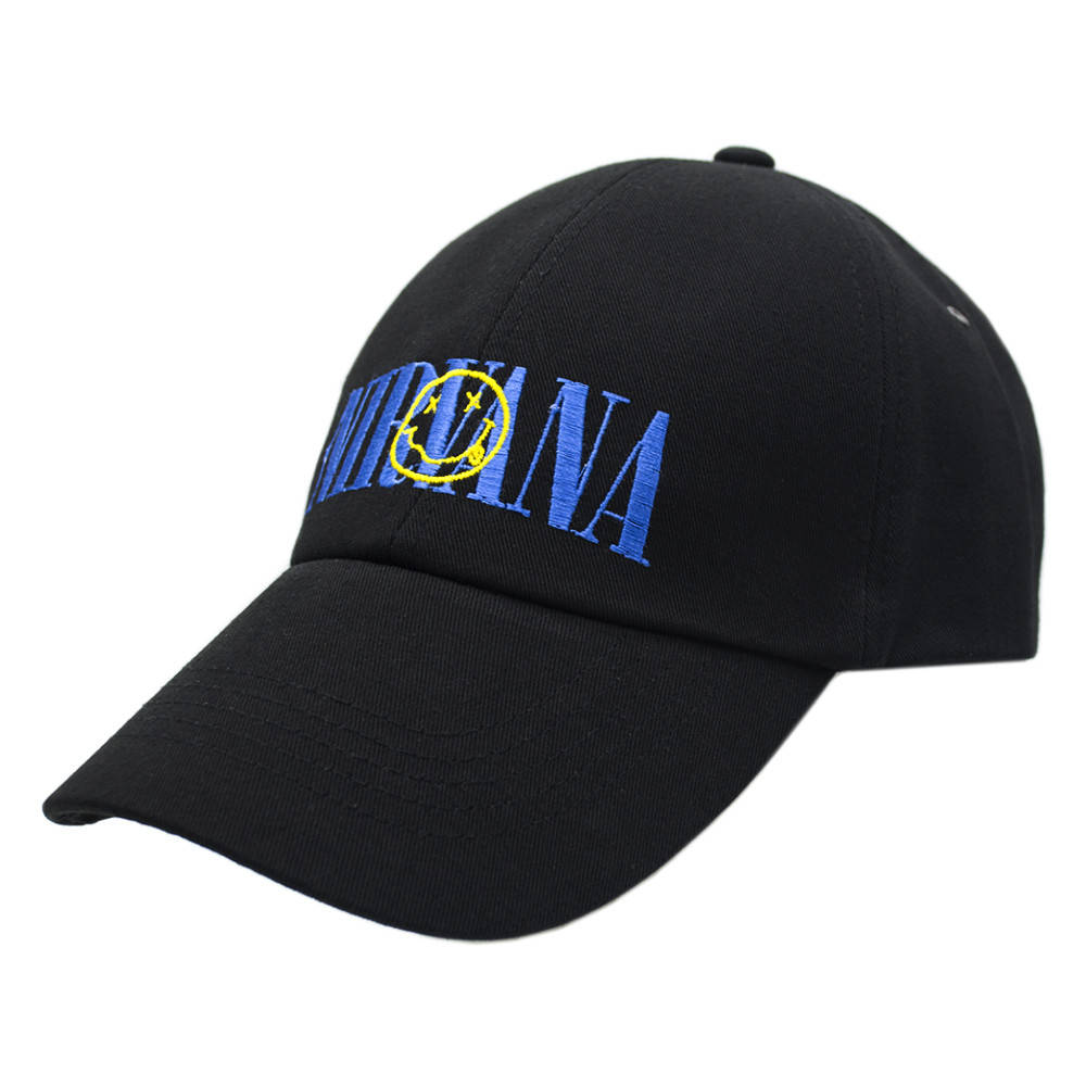

Бейсболка Nirvana (blue logo) RW, Черный