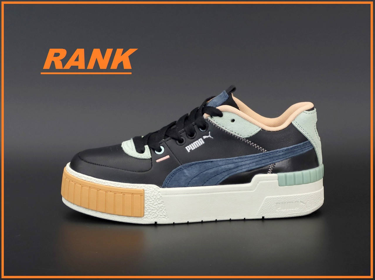 

Кроссовки женские Puma Cali Sport в стиле Пума Кали Спорт черные 39, Черный