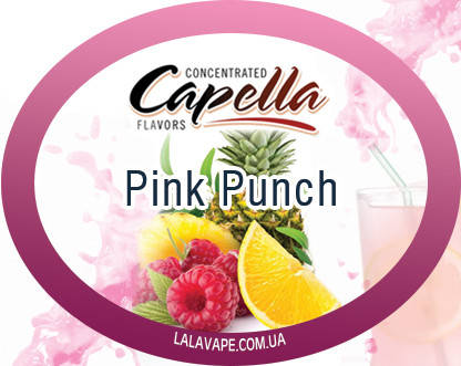 

Ароматизатор Capella Pink Punch (Розовый пунш) 10мл
