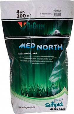

Семена Med North - Газон спорт-профи (4 кг), Зелёный