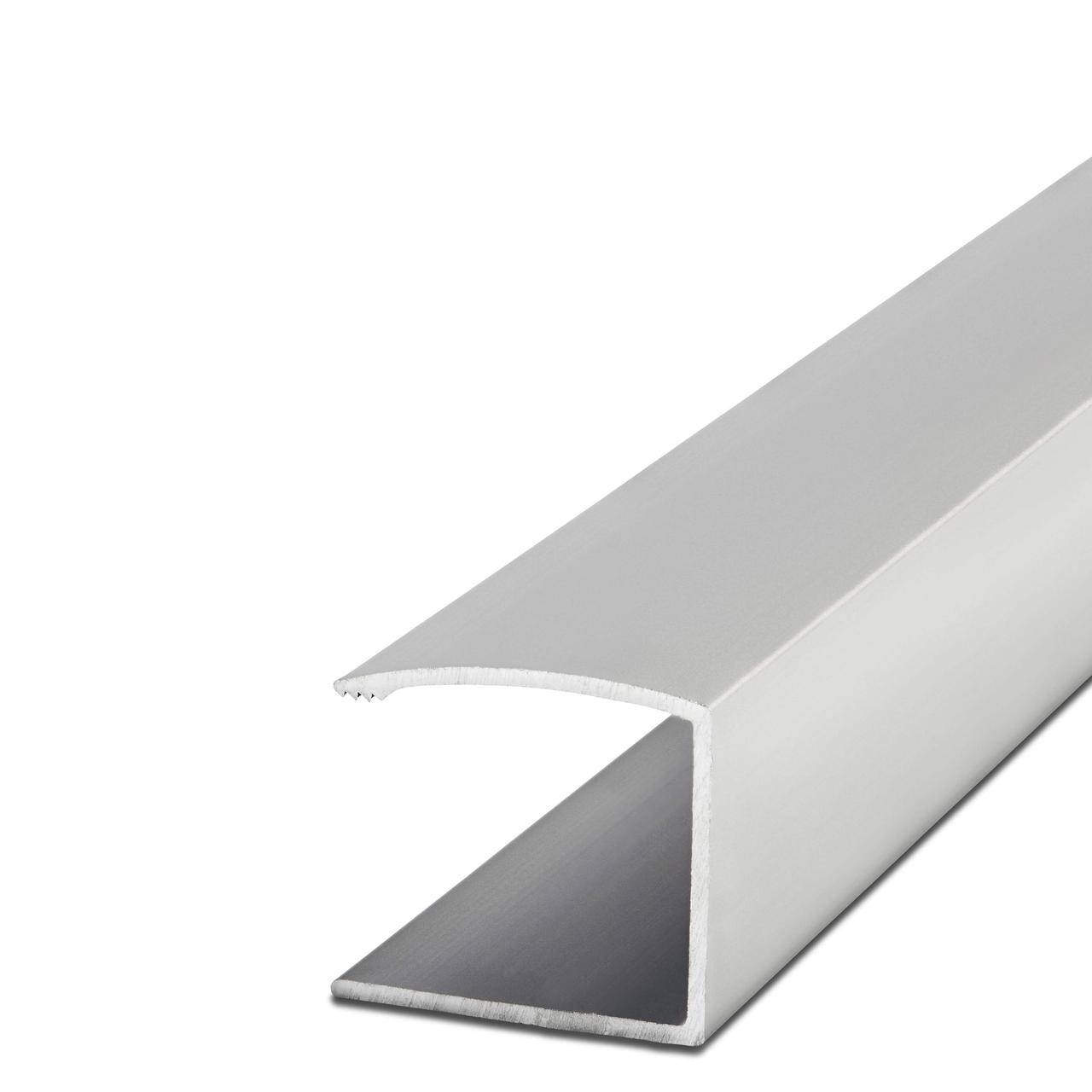 

Кромка-профиль 18мм. AL-18-2 2.7м. алюминий