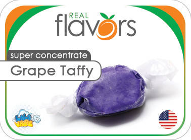 

Ароматизатор Real Flavors Grape Taffy (Жевательная конфета Виноград)