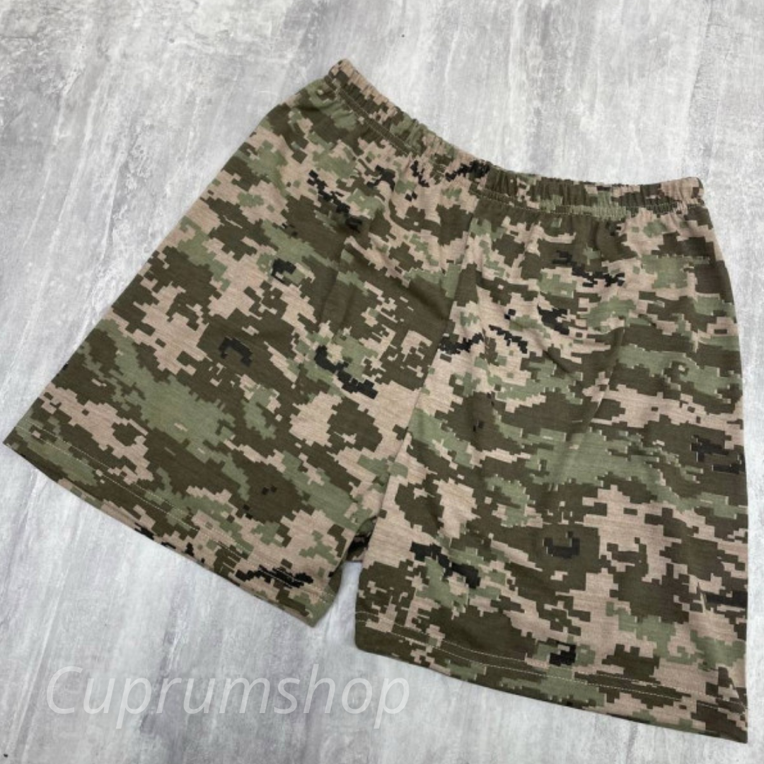 

Мужские армейские хлопковые трусы Нижние белье пиксель, Зелёный