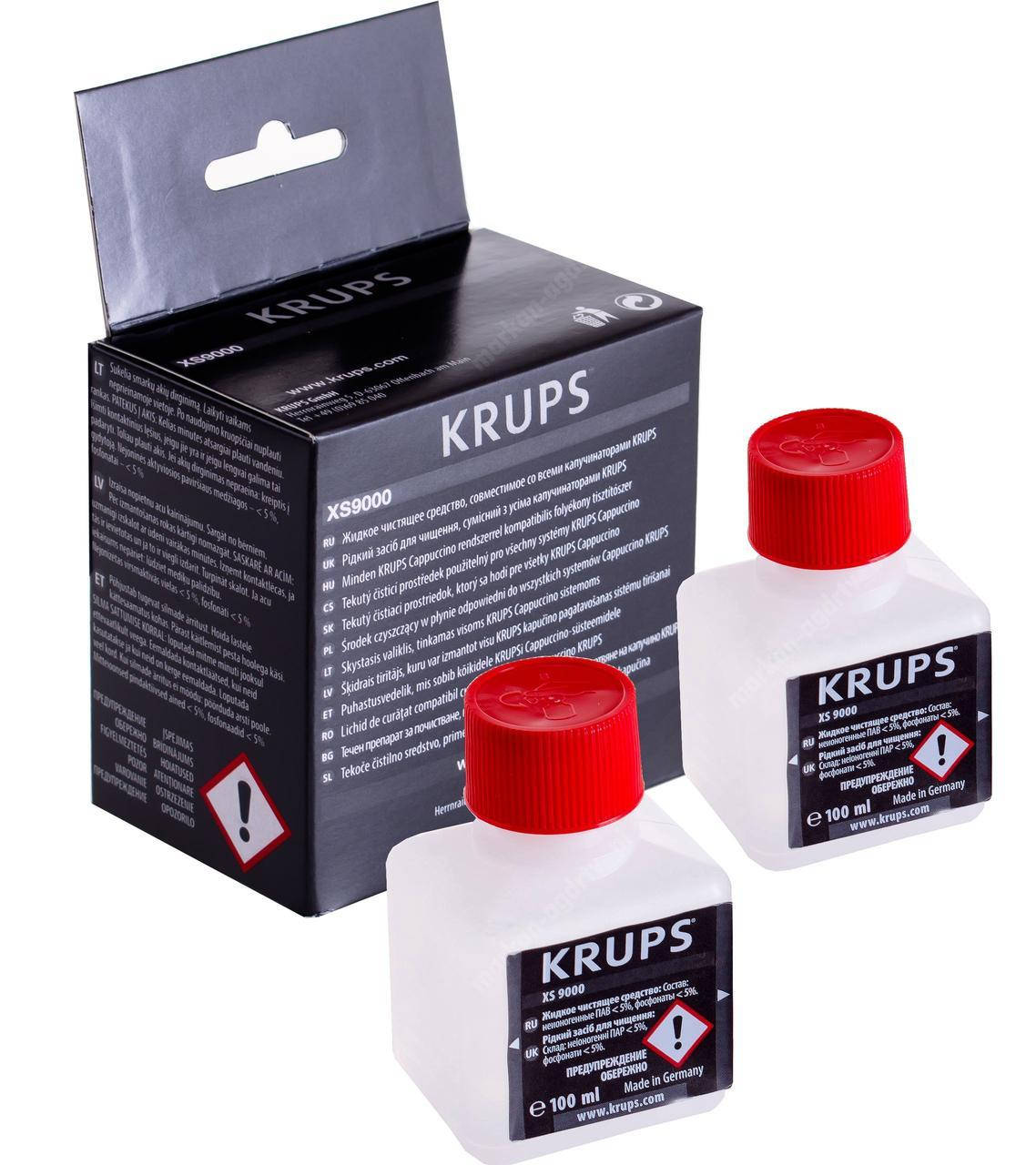 

Жидкость для чистки молочной системы кофемашин Krups XS9000, 200 мл