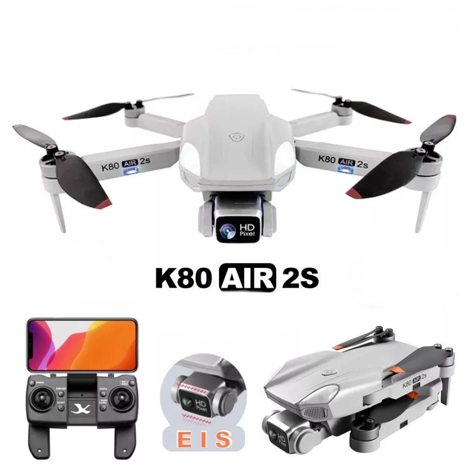 

Квадрокоптер K80 Air 4K БК моторы Wi-Fi FPV 23 минут полета 1км