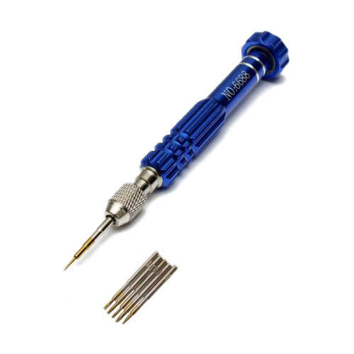 

Отвертка с 5 насадками для ремонта телефонов