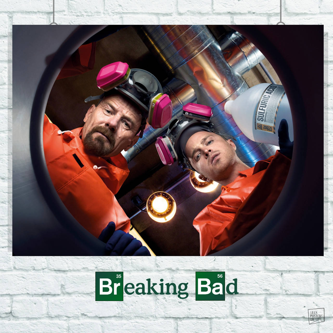 

Постер Breaking Bad / Во все тяжкие. Размер 42x31см (A3). Матовая бумага