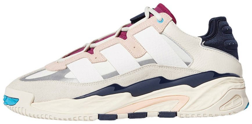 

Женские кроссовки Adidas Niteball Cream White Pink Tint (адидас найтбол, бежевые) 39, Бежевый