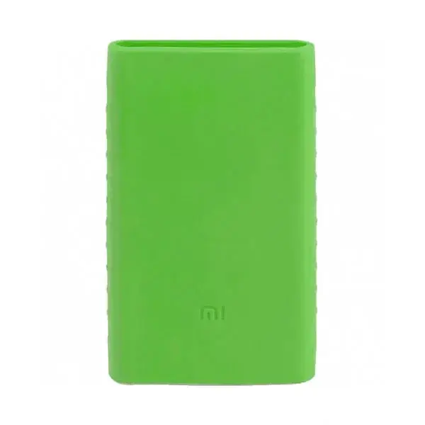 

Чехол для дополнительного аккумулятора 20000 mAh Xiaomi Power Bank 2С силикон Green