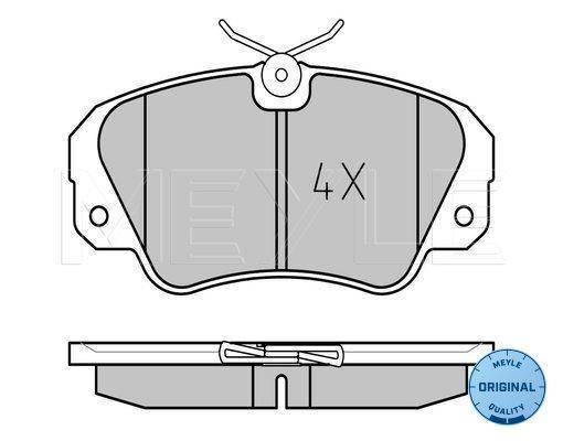 

Тормозные колодки передние Опель Омега Б с шасси W1000001 1994--2003 Meyle (Германия) 025 213 6819