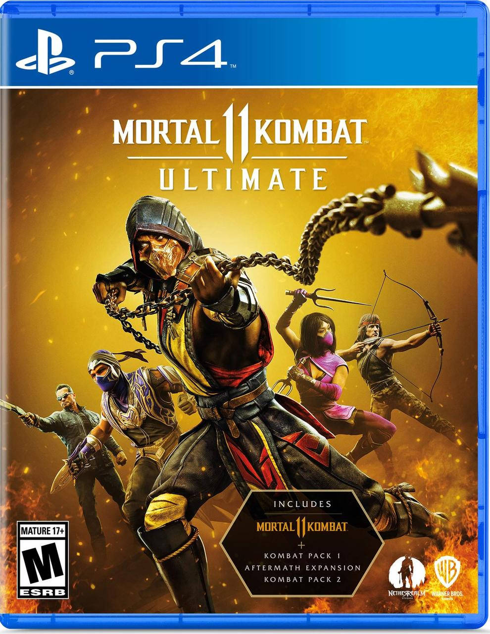 

Mortal Kombat 11 Ultimate PS4 (русские субтитры)