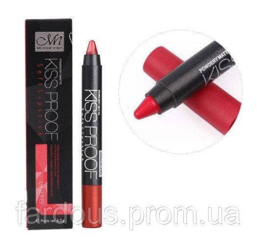 

Карандаш-помада для губ матовая. Kiss Proof MeNow. №9