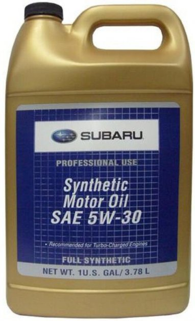 

Моторное масло Subaru Motor Oil 5W-30 3.785л