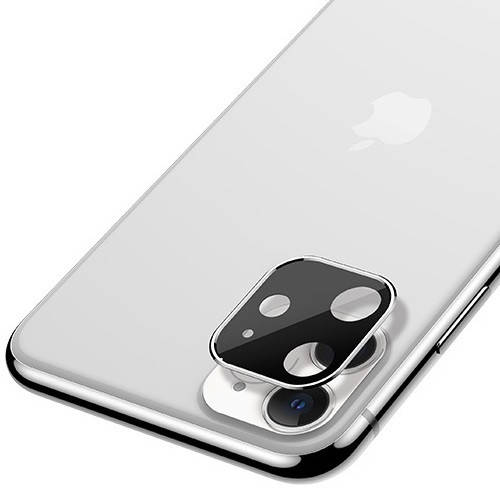 

Защитное стекло на камеру для iPhone 11 HOCO A18 3D Metal Серебро
